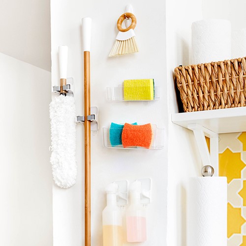 Hacks for organizing your cleaning products