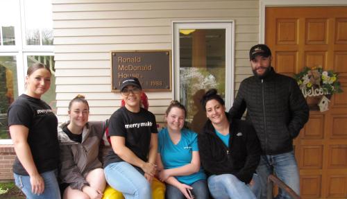 Merry Maids of Boise in front of Ronald McDonald house