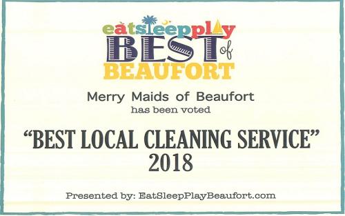 Best Local Cleaning Service award